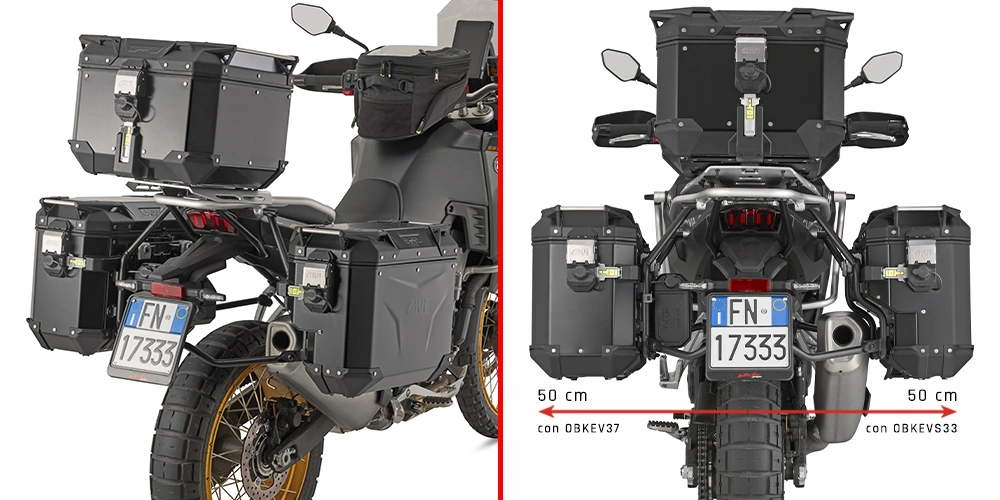 Stelaż kufrów bocznych Givi PLOS9651CAM